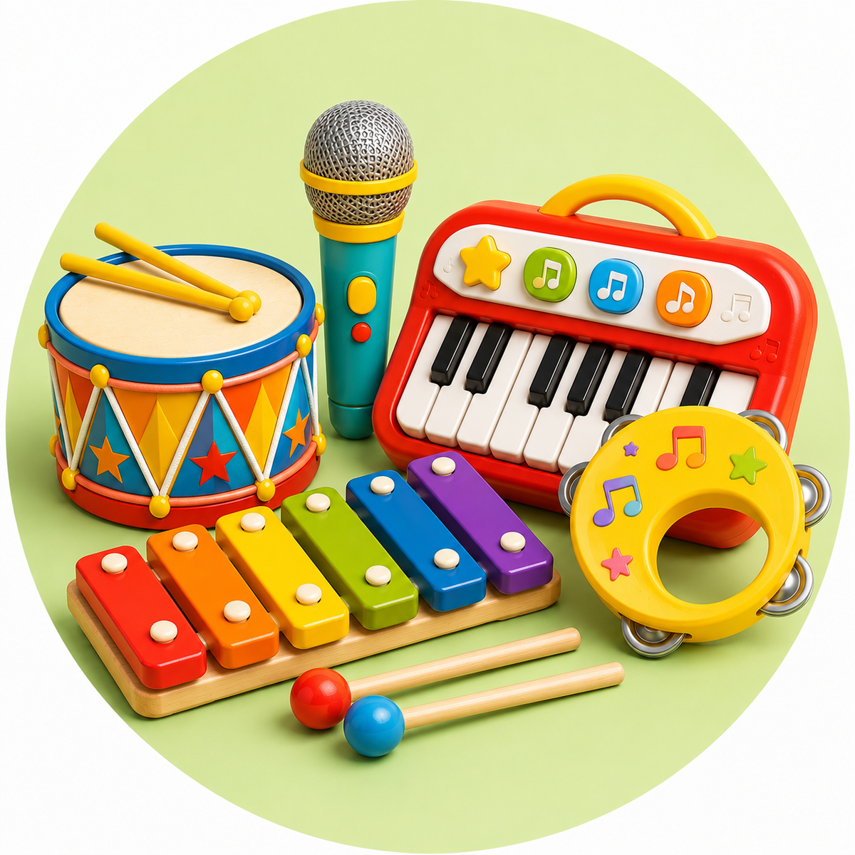 Musical and light-up toys for kids