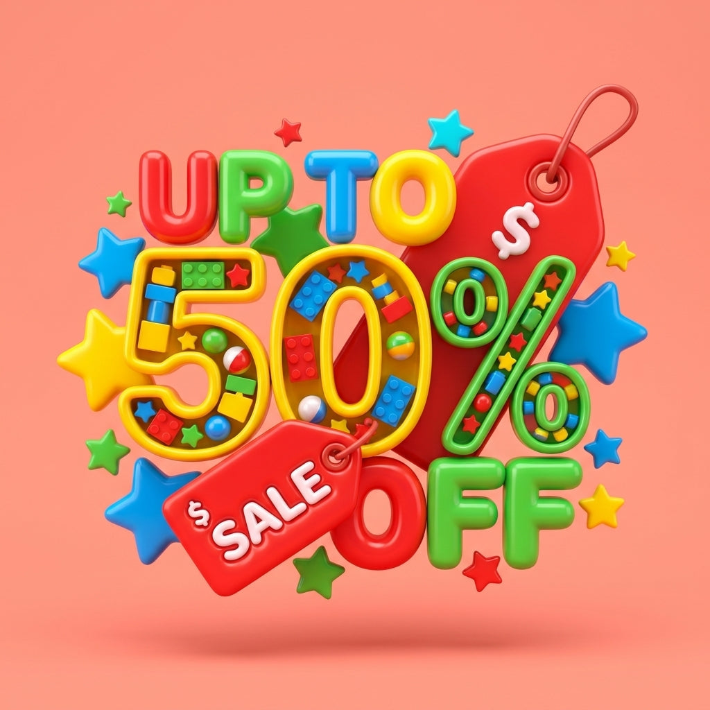 Toys on sale in Pakistan, up to 50% off