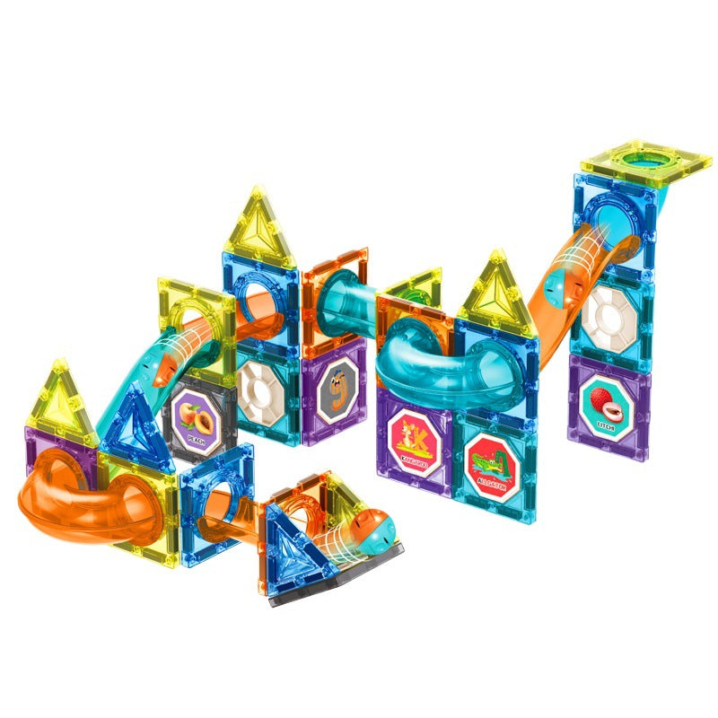 Magnetic Pipeline Building Blocks — full set contents