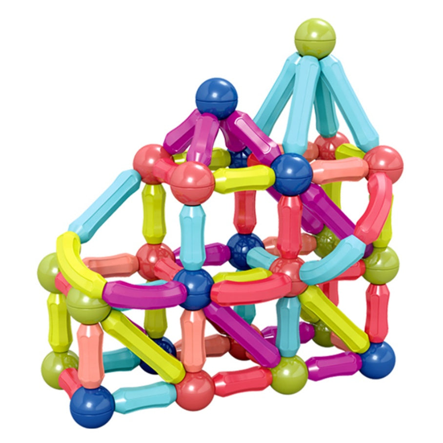 Magnetic Building Blocks — full set contents