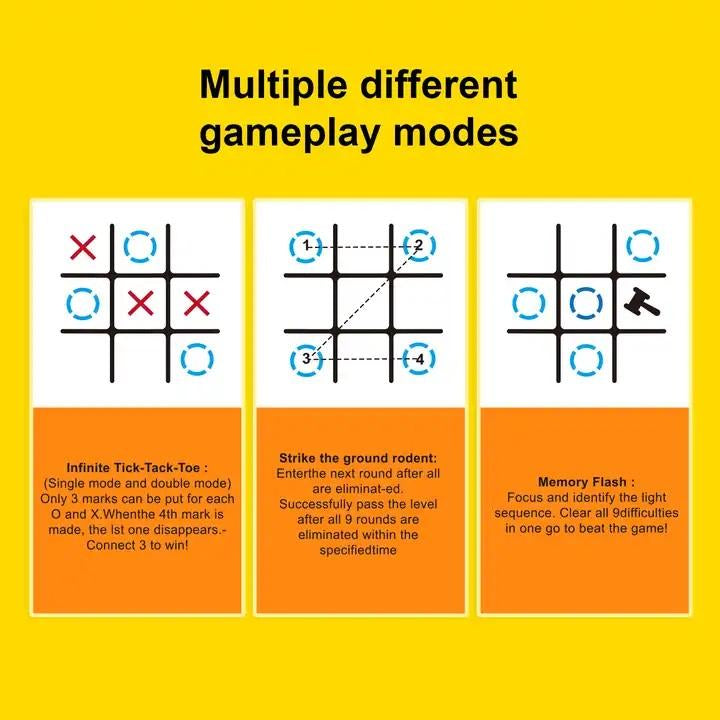 Tic Tac Toe Game Console — packaging and box