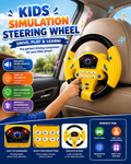 Kids Driving Steering Wheel Toy with Lights and Sounds — buy online in Pakistan