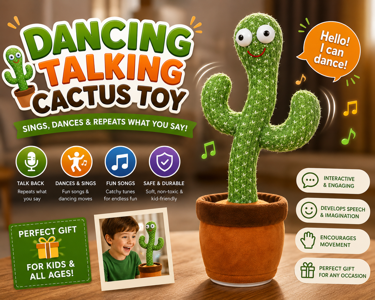 Dancing Talking Cactus Toy — buy online in Pakistan