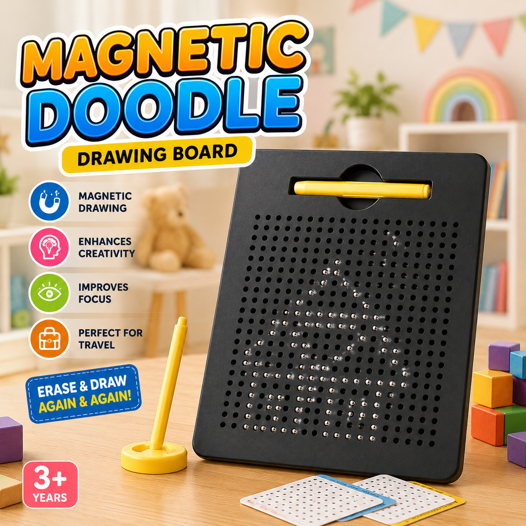 Magnetic Doodle Drawing Board for Kids — buy online in Pakistan