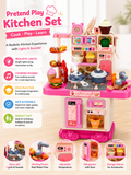 Kids Pretend Play Kitchen Set with Lights and Sounds — buy online in Pakistan