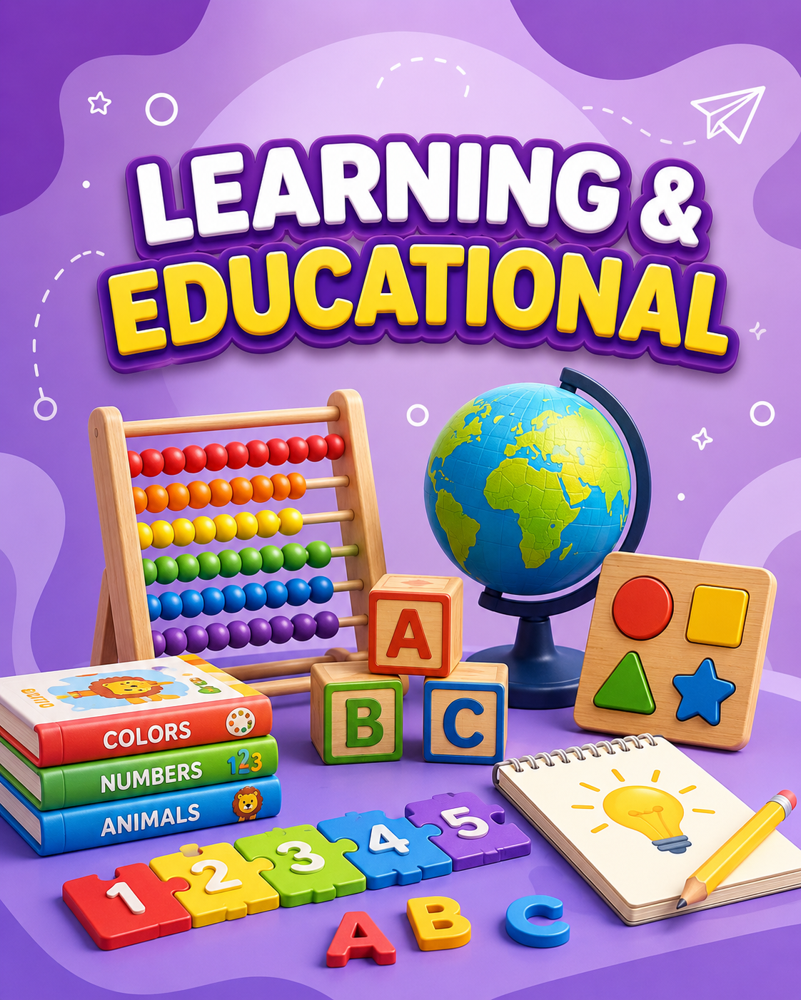 Learning and educational toys for kids in Pakistan