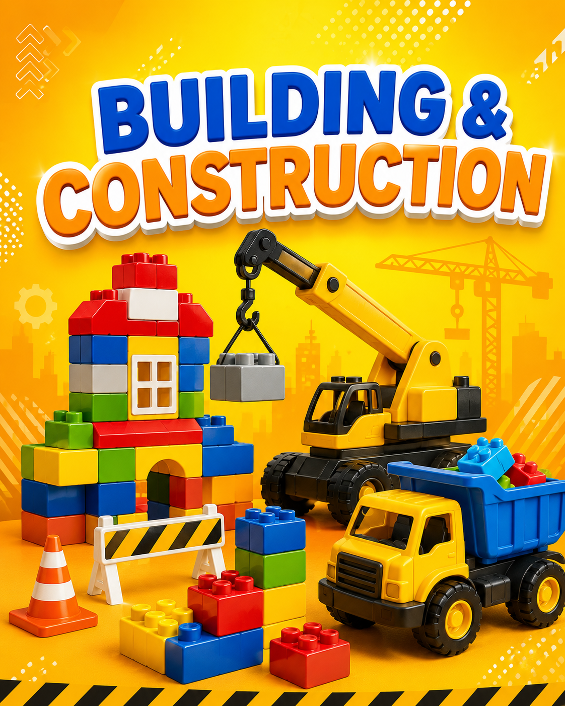 Building blocks and construction toys for kids