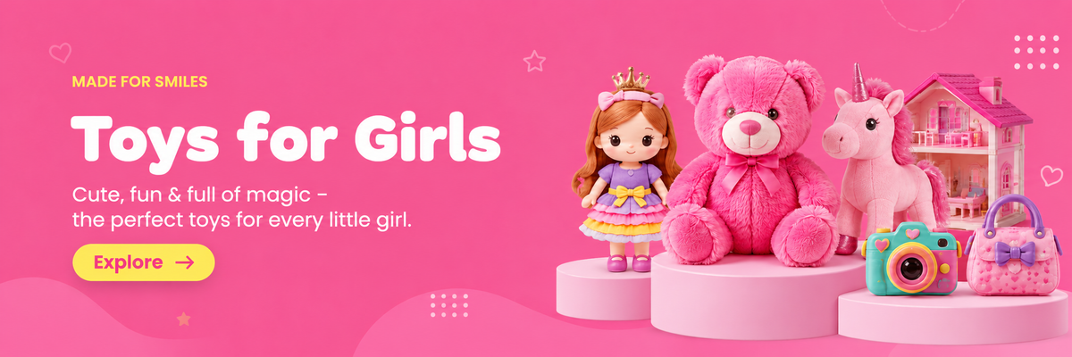 Toys for girls - dolls, soft toys and playsets