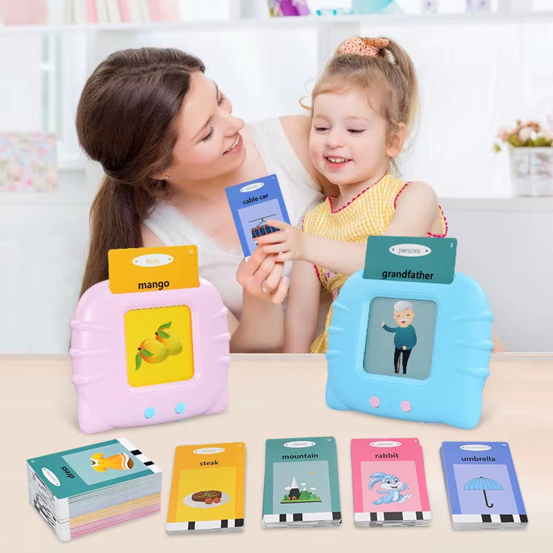 Talking Flash Cards Machine — full set with 112 cards