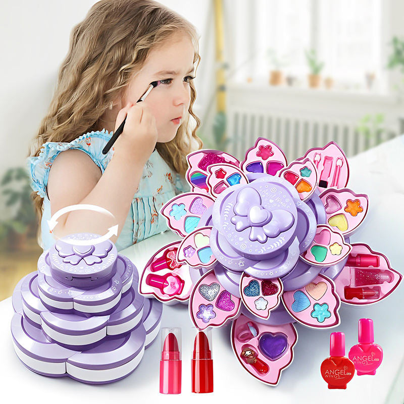 Princess Makeup Set — washable pretend cosmetics close up