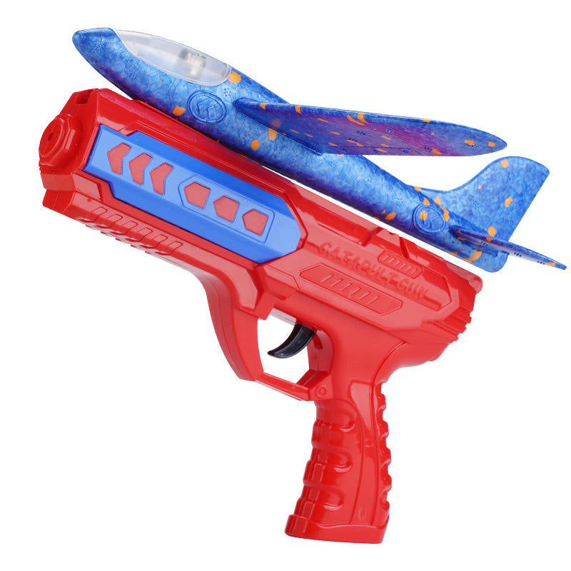 Catapult Airplane Launcher — launcher and foam glider