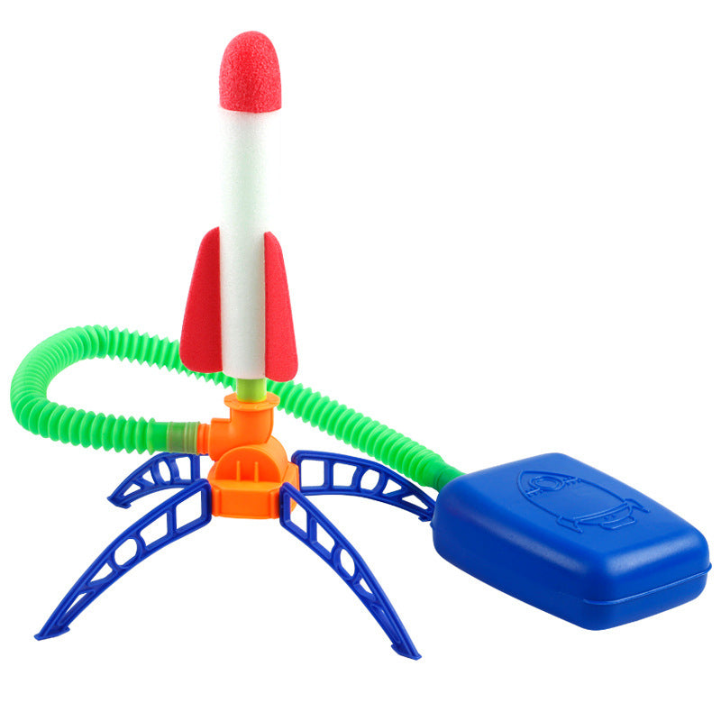 Stomp Rocket Launcher — launch pad and foam rockets