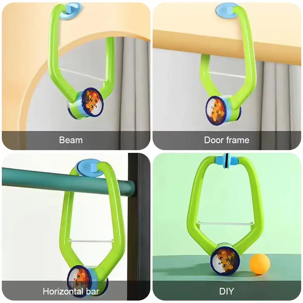 Door Ping Pong Game — children playing