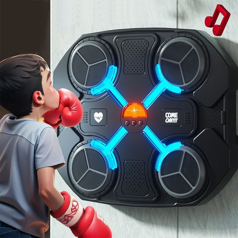 Musical Boxing Target — no-drill mounting
