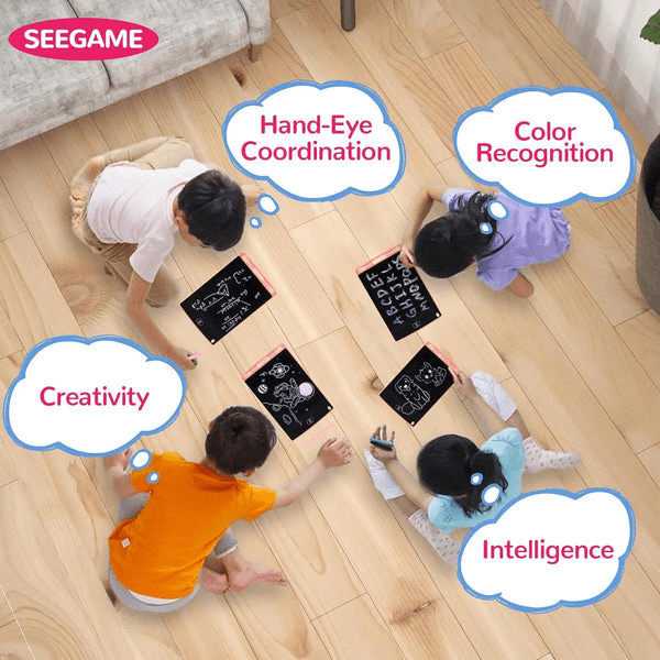 LCD Writing Tablet 8.5 inch for Kids — full set contents