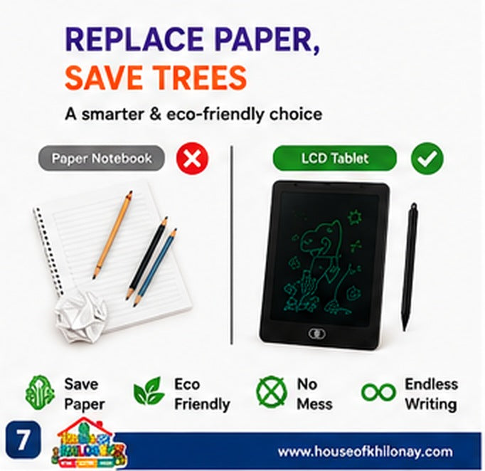 LCD Writing Tablet 10 inch for Kids — screen lock function