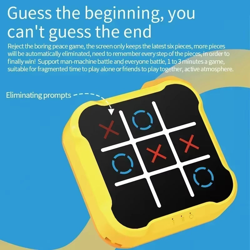 Tic Tac Toe Game Console — pocket sized for travel