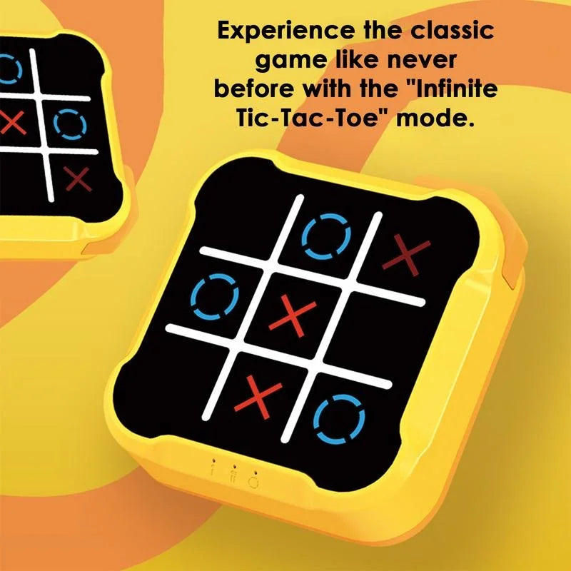 Tic Tac Toe Game Console — buttons and display close up
