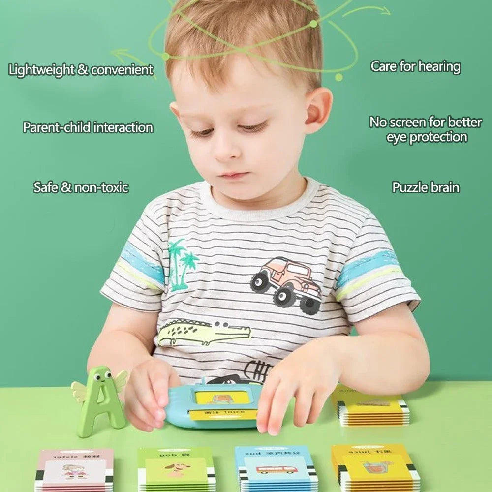 Talking Flash Cards Machine — size and scale